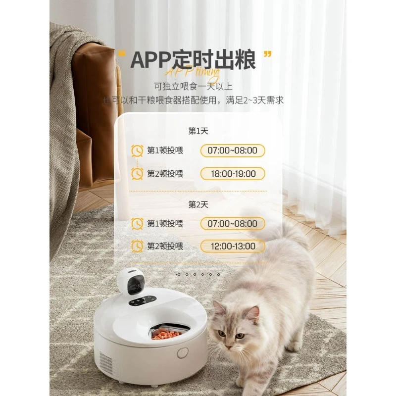 Pet Feeders - Comedero Inteligente para Gatos con Alimentación