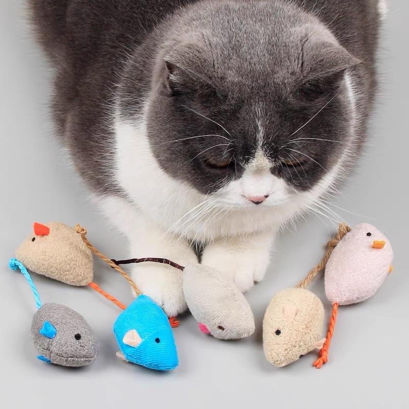 Juguete interactivo de peluche - Catnip Interactive Plush Mouse reseña y precio