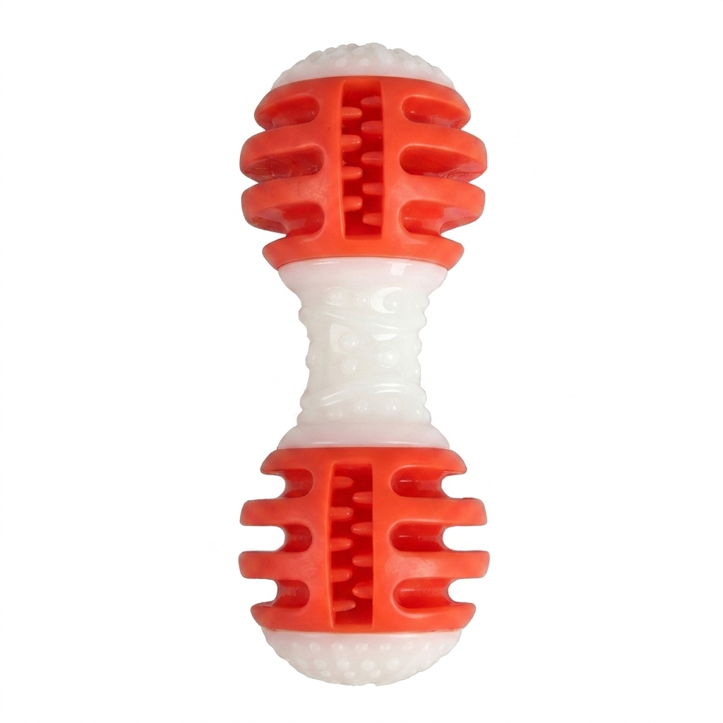 Juguete de goma TPR para perro - Rubber Treat Dispensing Dog Toy reseña y precio