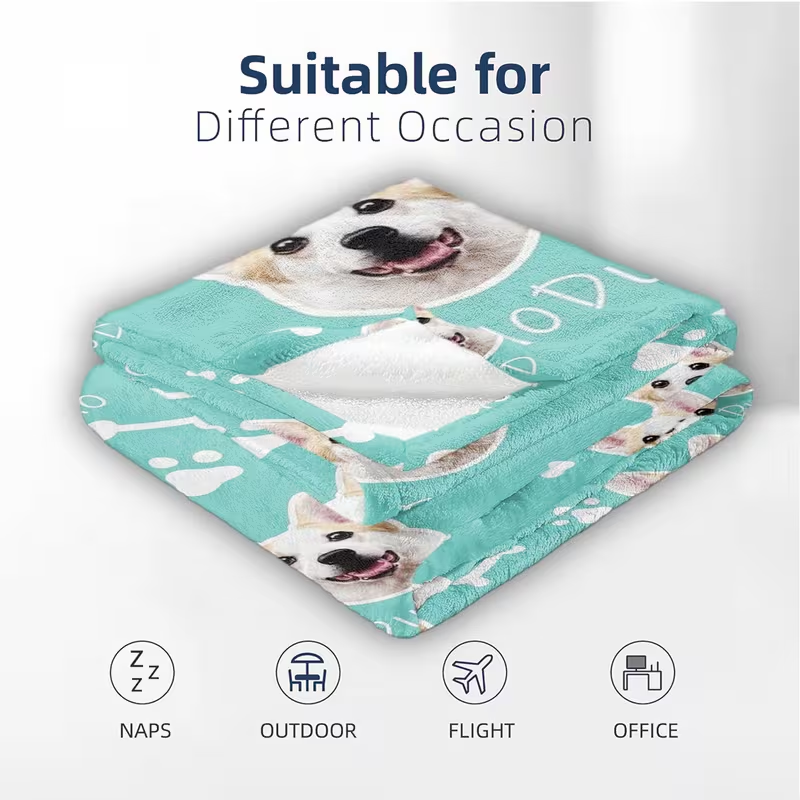1 unidad de manta personalizad - Pet Beds reseña y precio