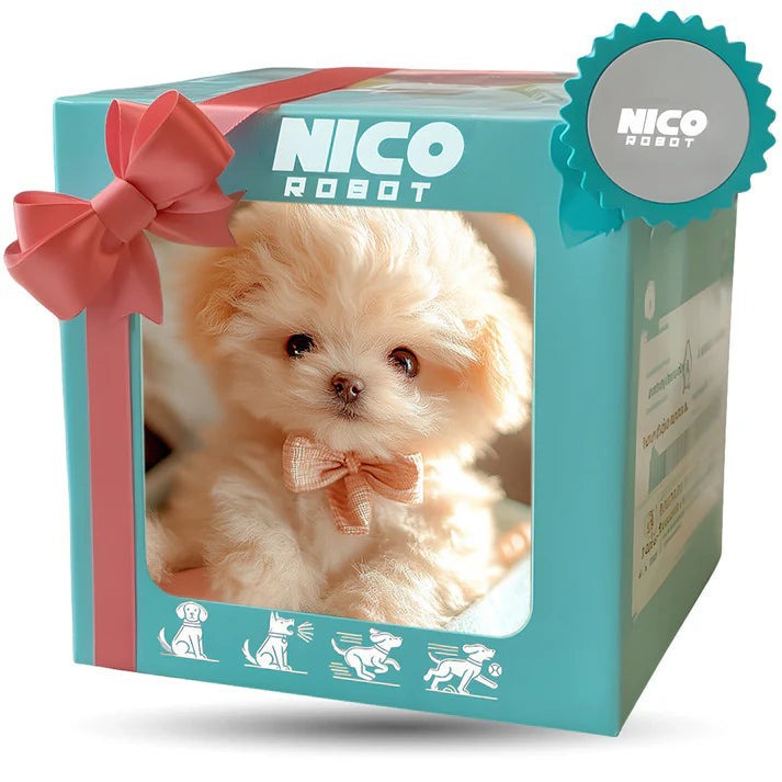 Robot de Peluche Nico, Mascota - Interactive Squeaky Plush Dog Toy reseña y precio