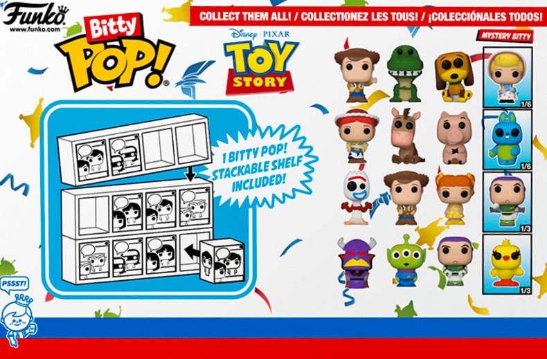 Funko Bitty Pop Toy Story Wood - Interactive Squeaky Plush Dog Toy reseña y precio